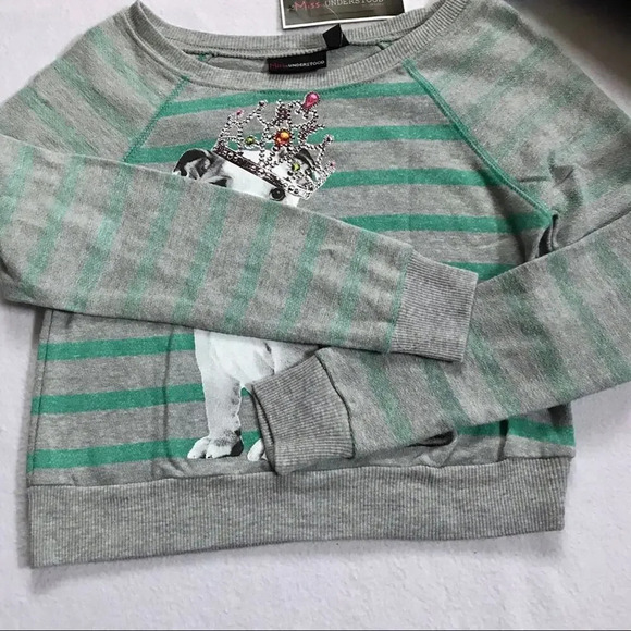 Miss Understood NWT Lightweight Sweatshirt Girls S (6/7) - Picture 3 of 7